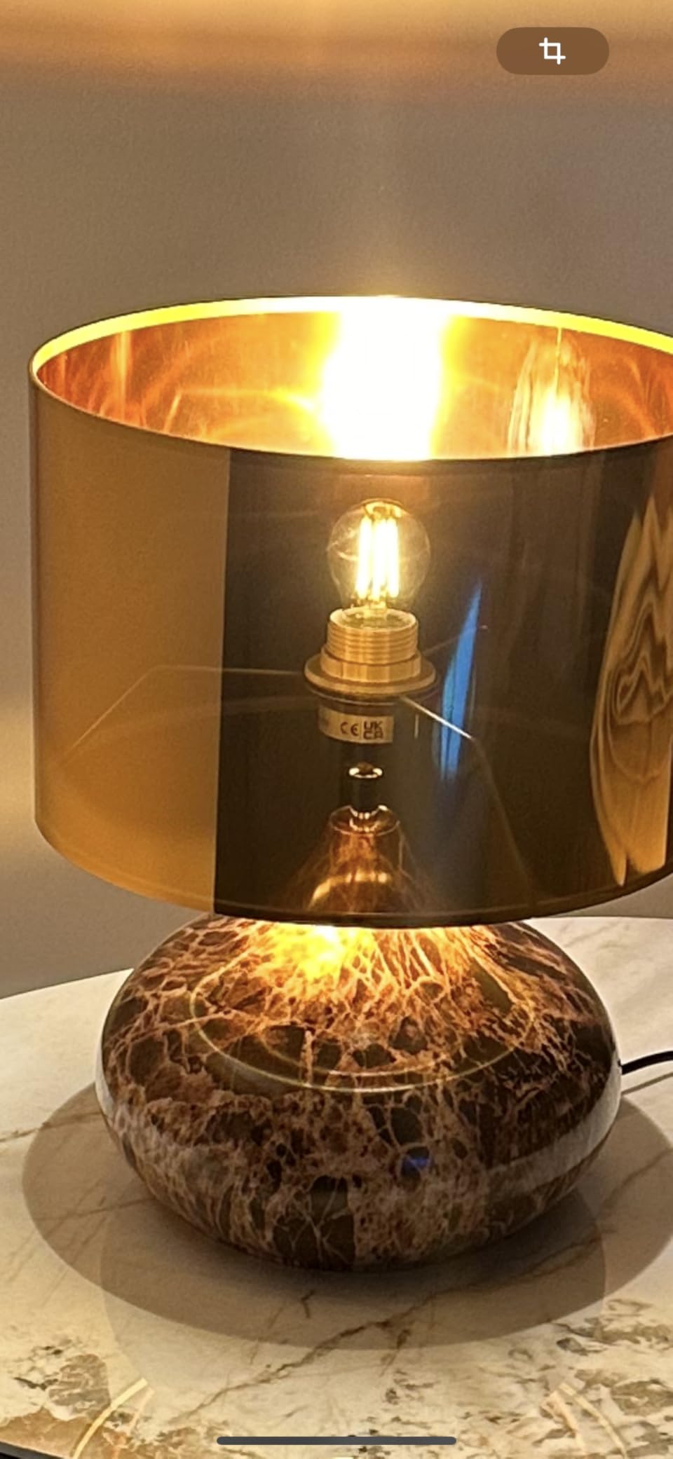 Schicke Lampe fürs Büro