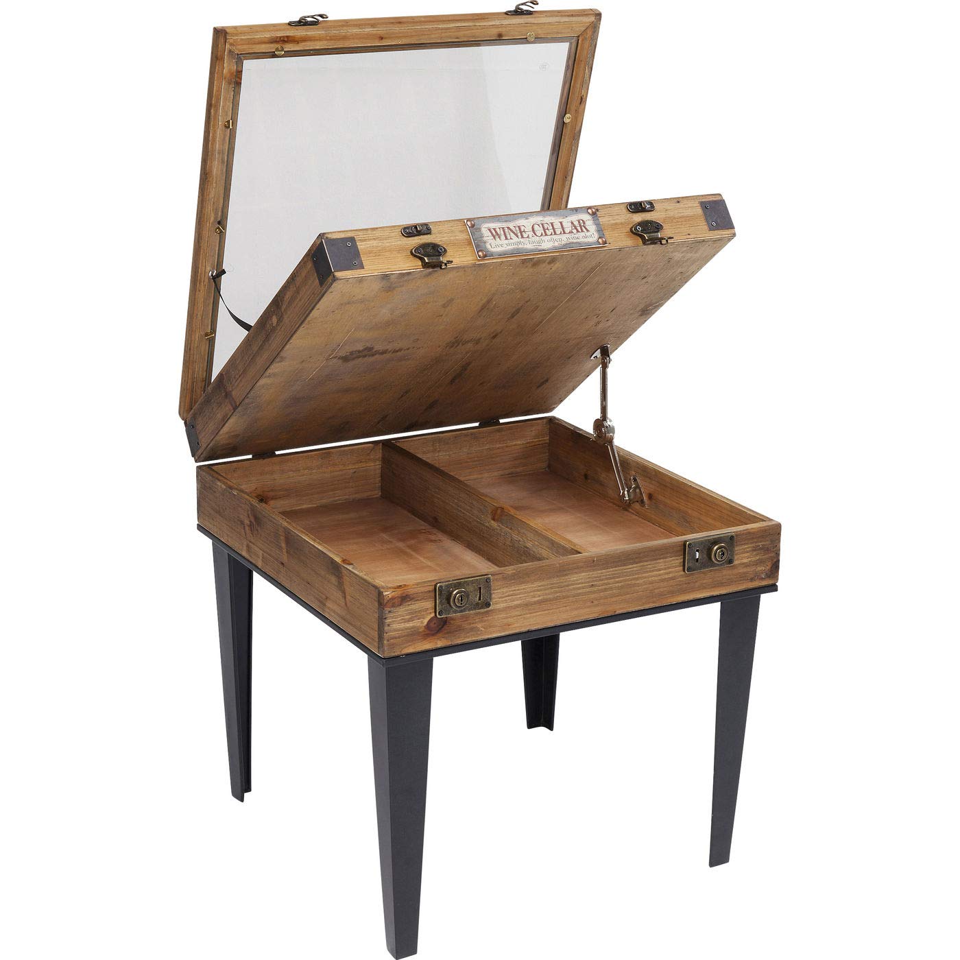 kare-design-beistelltisch-collector-nature-55x55x55cm-tannenholz-glas image 7