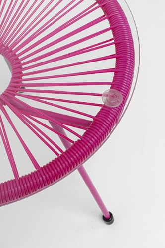kare-design-beistelltisch-acapulco-mono-pink-indoor-outdoor-retro image 8