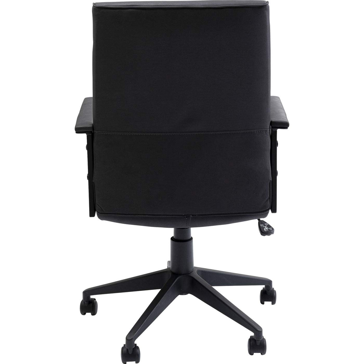 kare-design-labora-b-rodrehstuhl-schwarz-mit-armlehnen-105x57x61-cm image 7