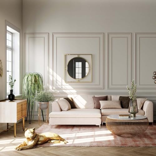 kare-design-spiegel-standford-gold-runder-wandspiegel-90-cm-mit-edelstahl-rahmen image 7