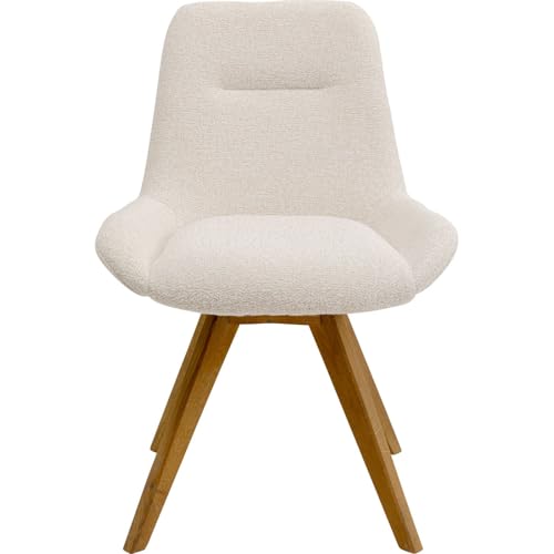 kare-design-drehstuhl-broadway-wood-creme-boucl-wei-braun image 7