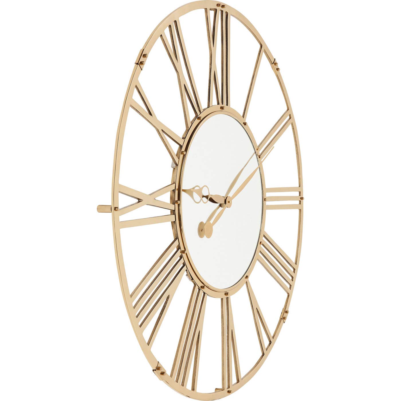 kare-design-wanduhr-giant-gold-120-cm-durchmesser-xxl-wanduhr-rund-edelstahl image 3