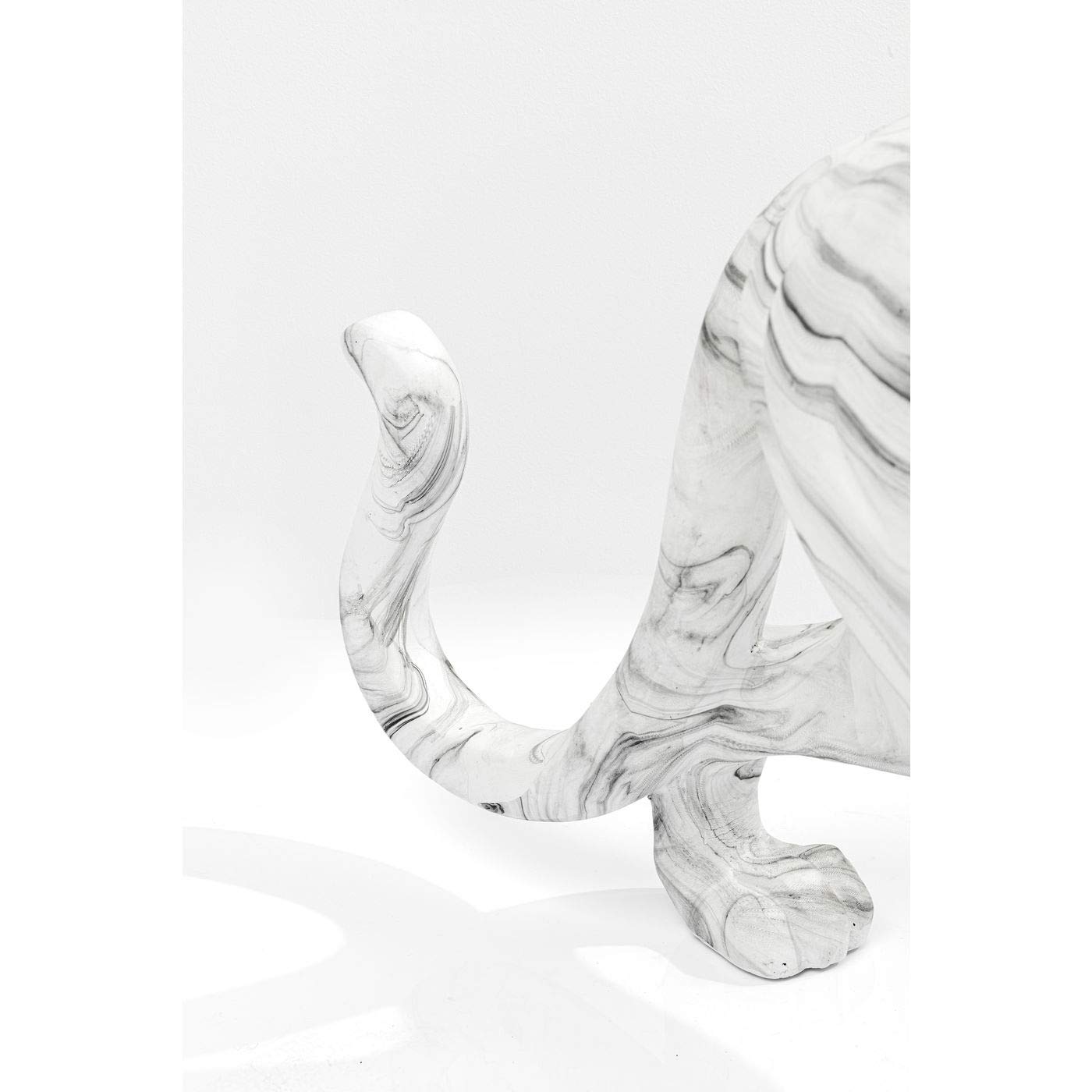kare-design-leopard-marble-deko-objekt-129-cm-xl-fiberglas-figur-silber image 8