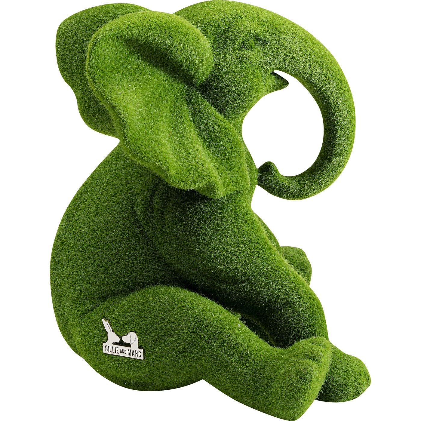 kare-design-deko-figur-elefant-flock-gr-n-16x19x19-5-cm image 5