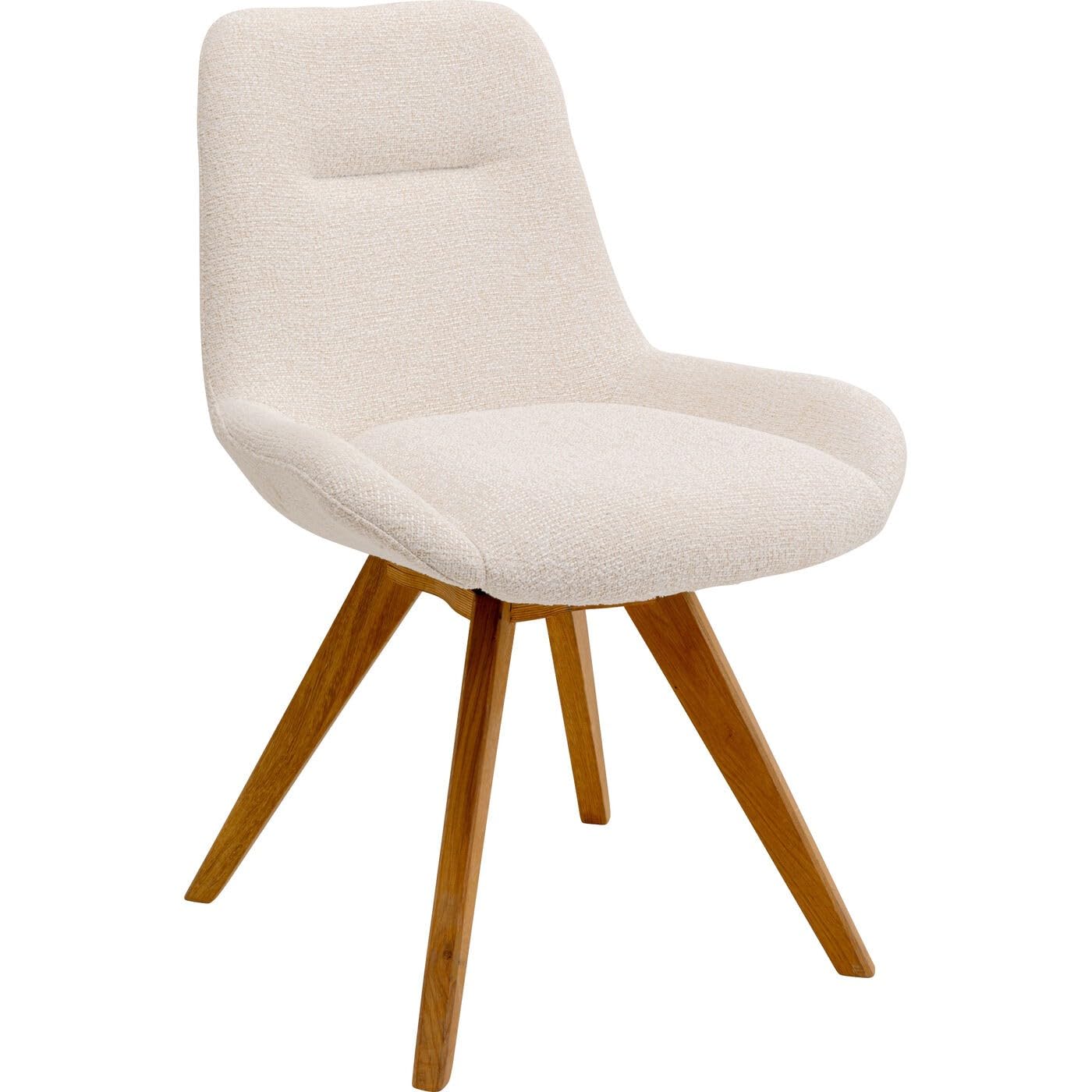 kare-design-drehstuhl-broadway-wood-creme-boucl-wei-braun image 5