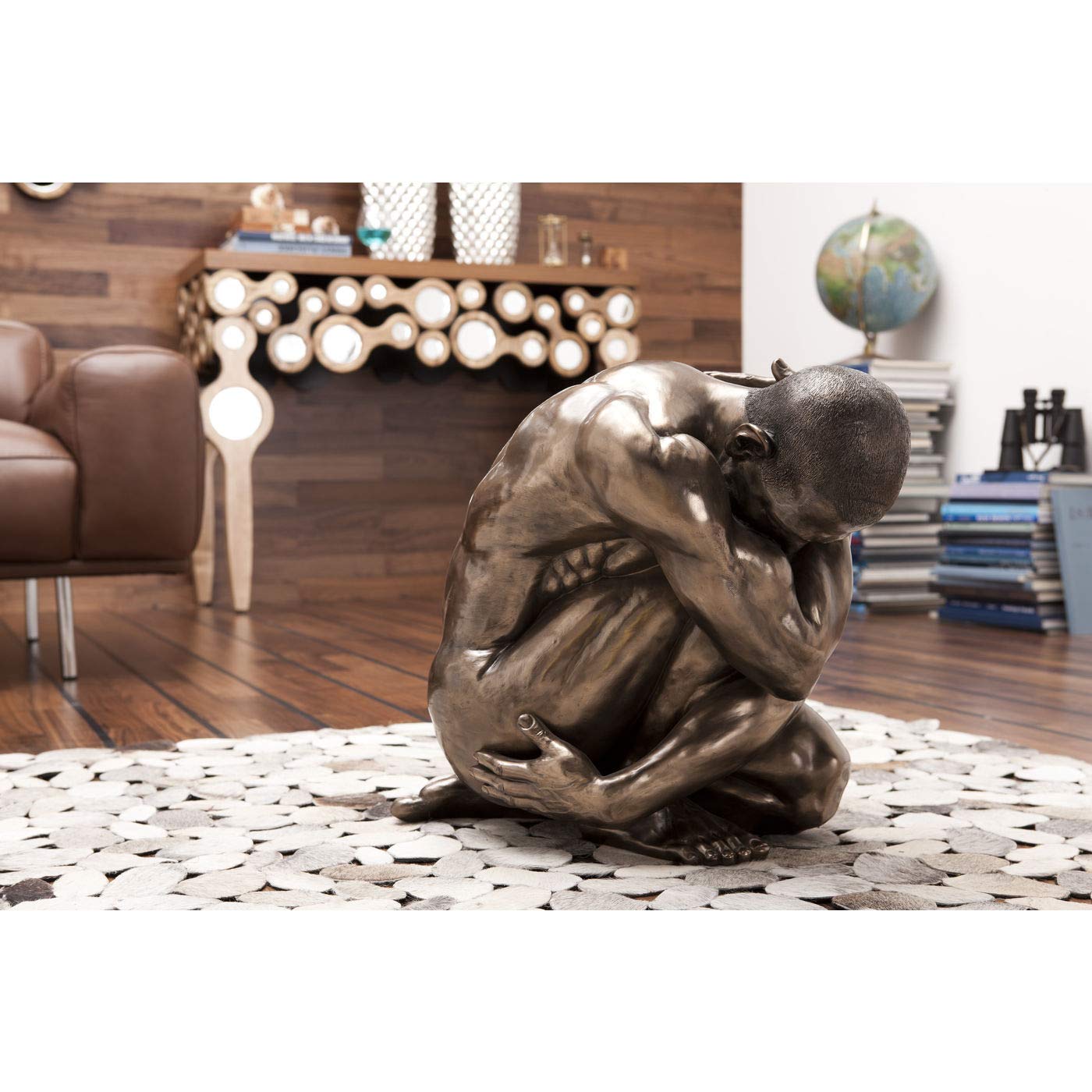 kare-design-deko-figur-nude-man-hug-bronze-53-5x34-5x45-cm image 2