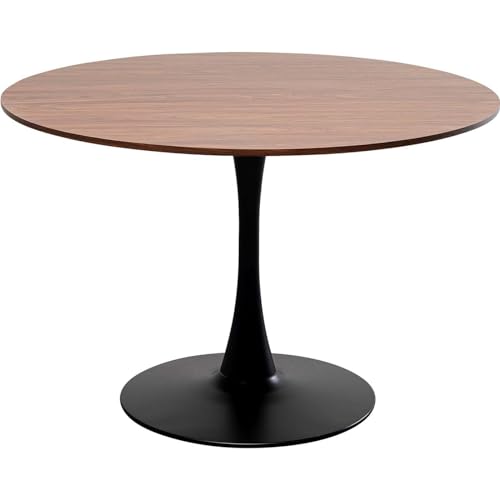 kare-design-schickeria-esstisch-rund-walnuss-schwarz-110-cm image 6