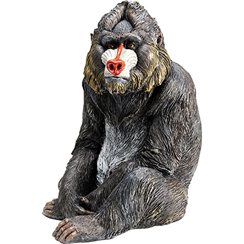kare-design-deko-figur-sitting-madrill-37cm-tierfigur-affe-bunt image 7