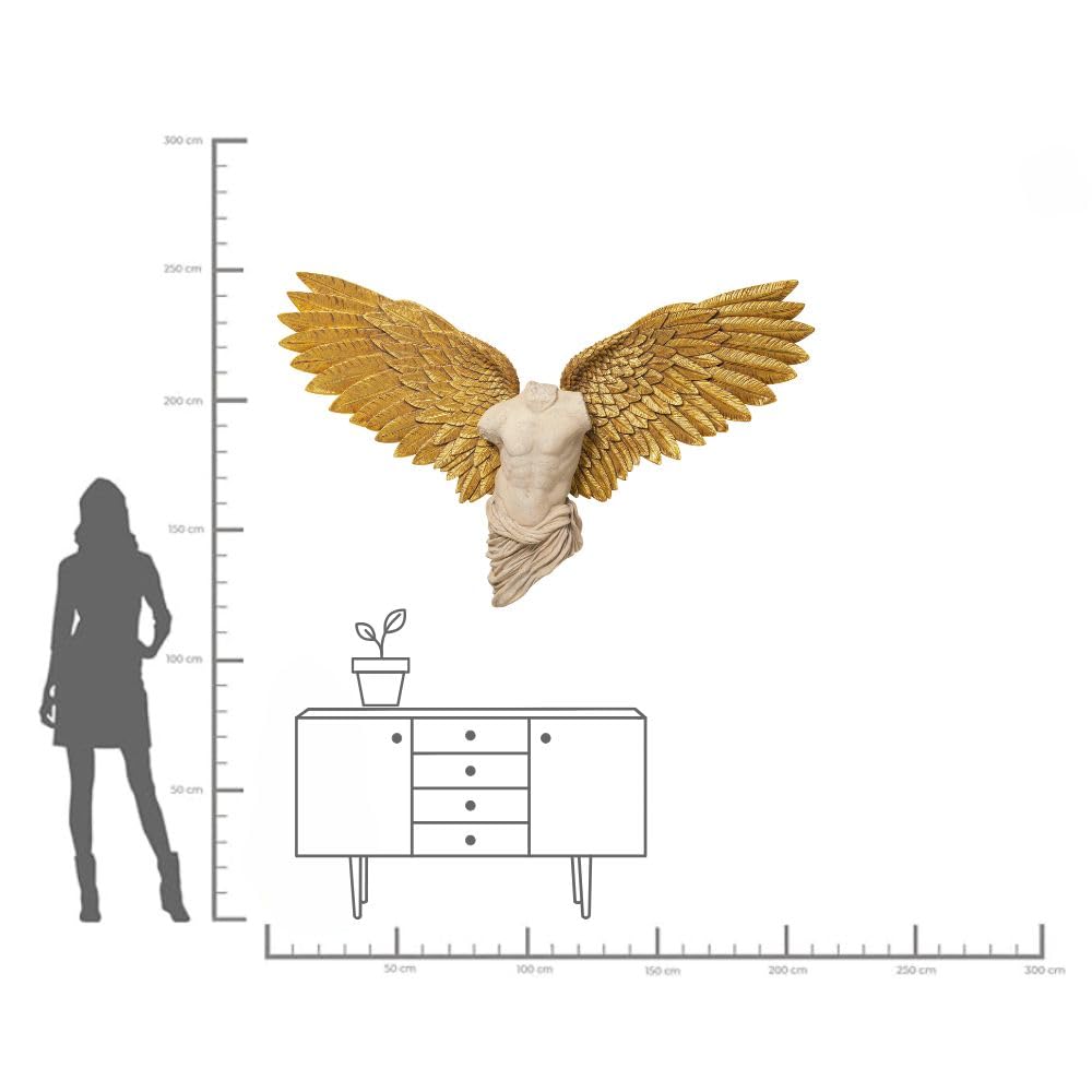 kare-design-wandschmuck-guardian-angel-male-gold-beige-136x208cm-xxl-engelsfl-ge image 4