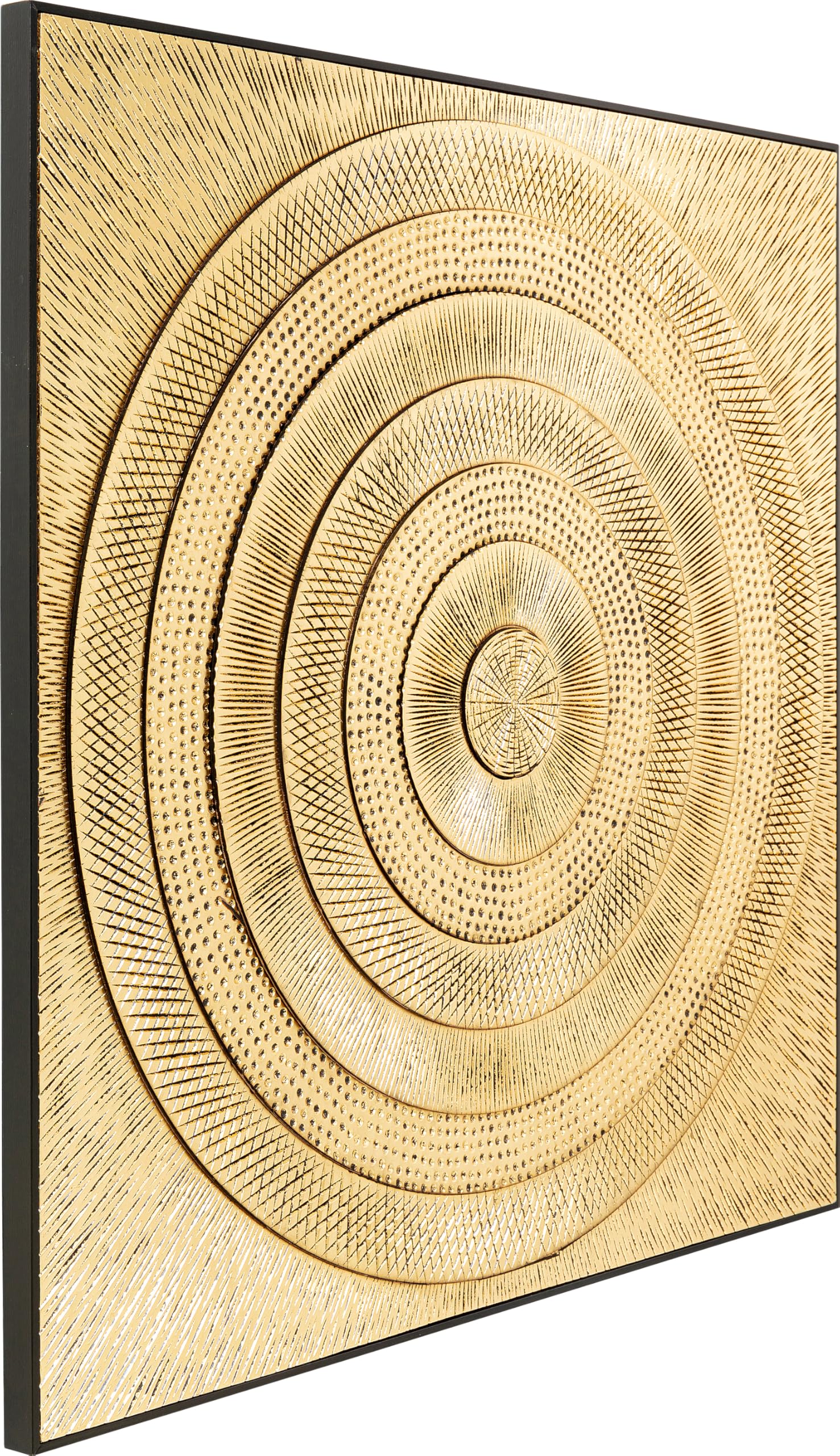 kare-design-objektbild-art-circle-gold-120x120x6-cm-massivholz image 2