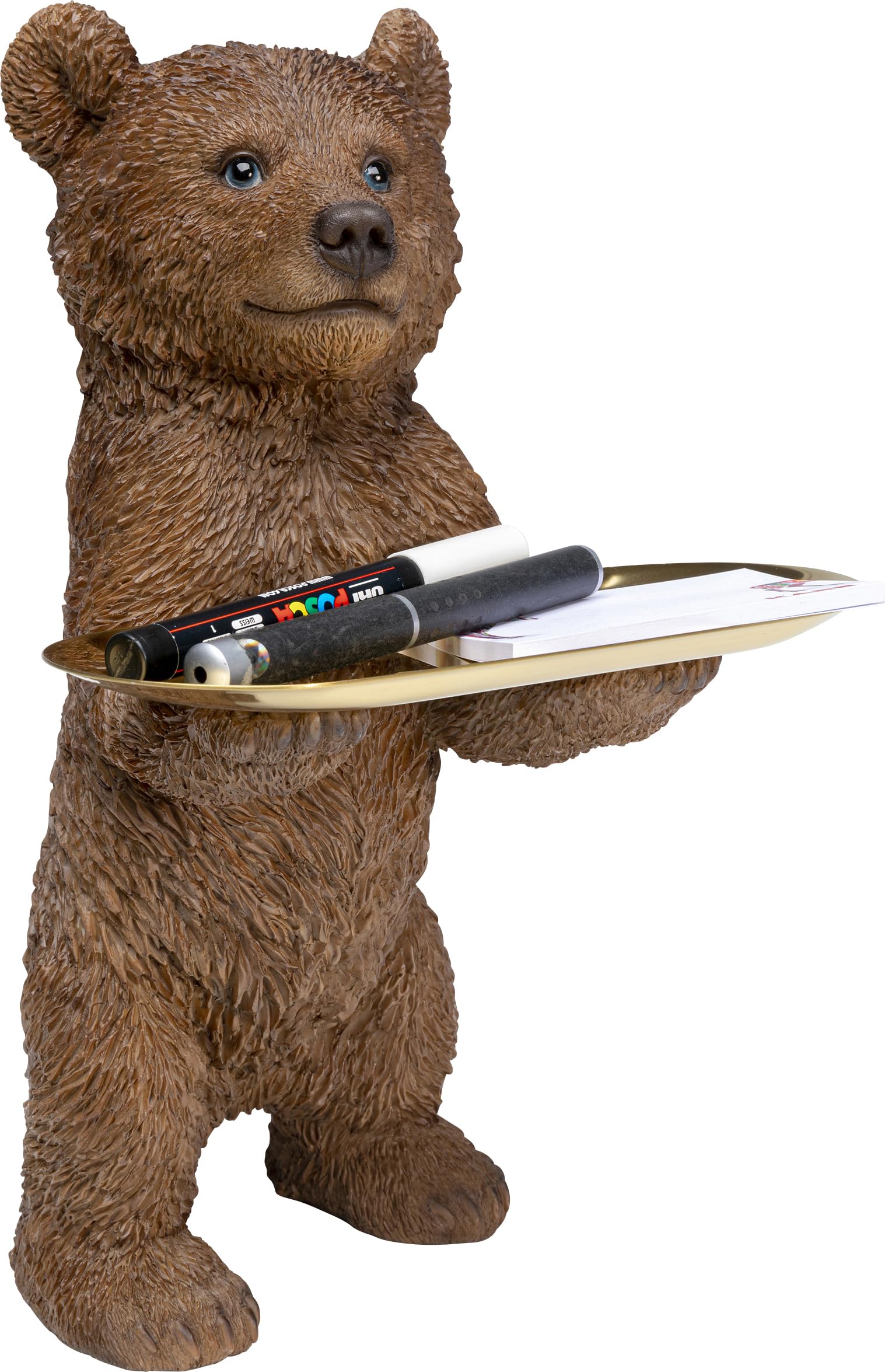 kare-design-figur-butler-standing-bear-braun-35x15x16cm image 4