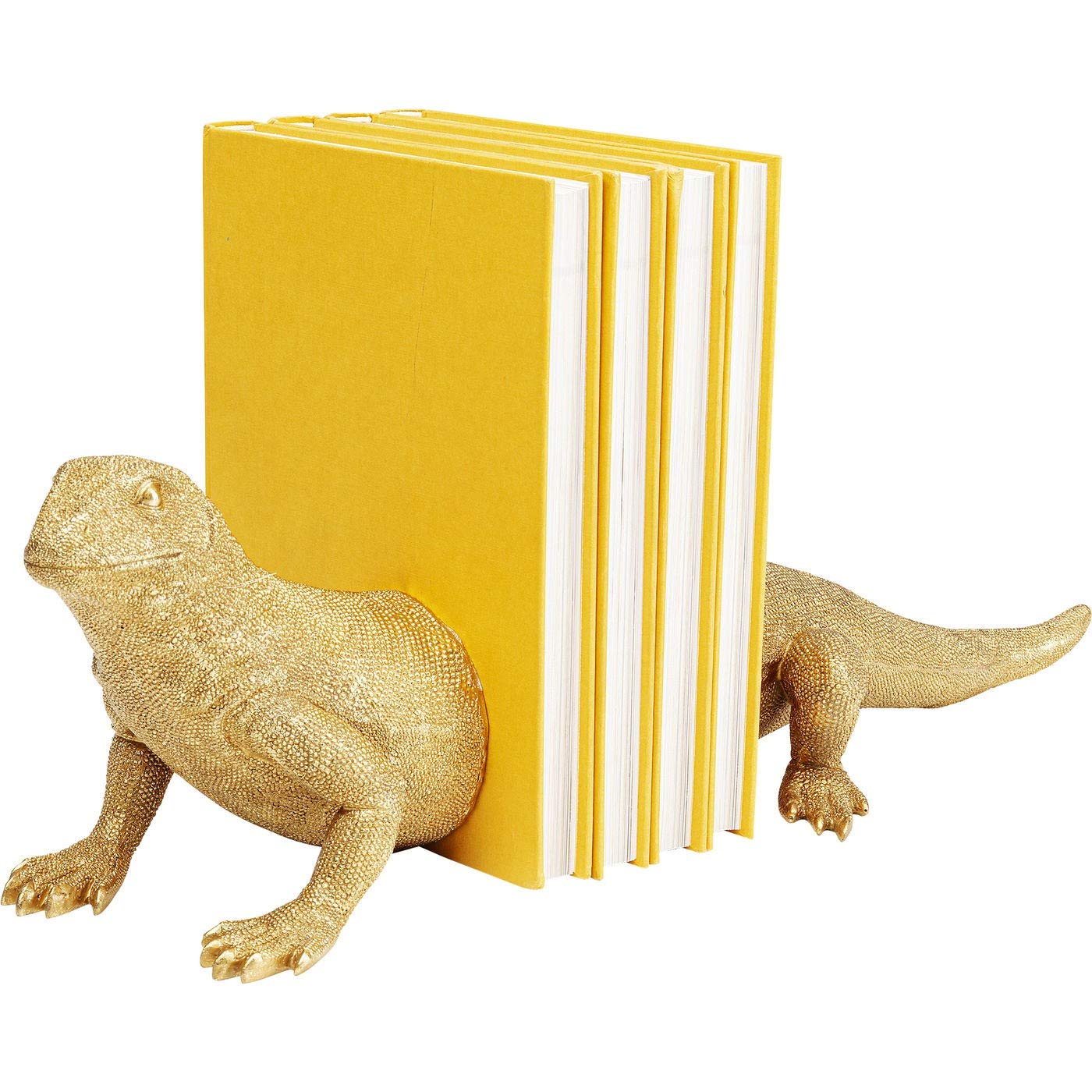 kare-design-buchst-tze-eidechse-gold-2er-set-kunststein-16-2x45x20cm image 4