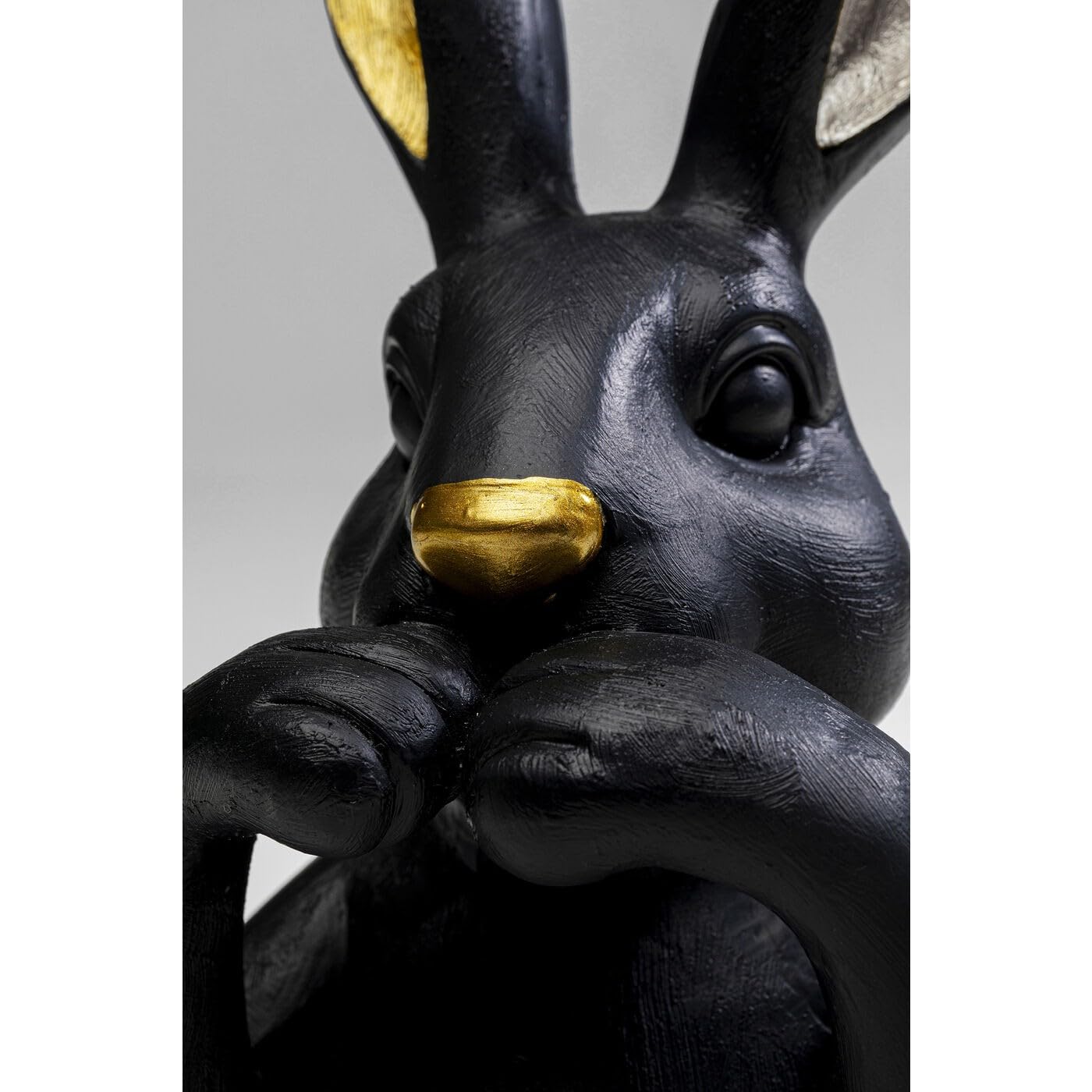 kare-design-sweet-rabbit-deko-figur-hase-schwarz-23x14x13-cm image 3
