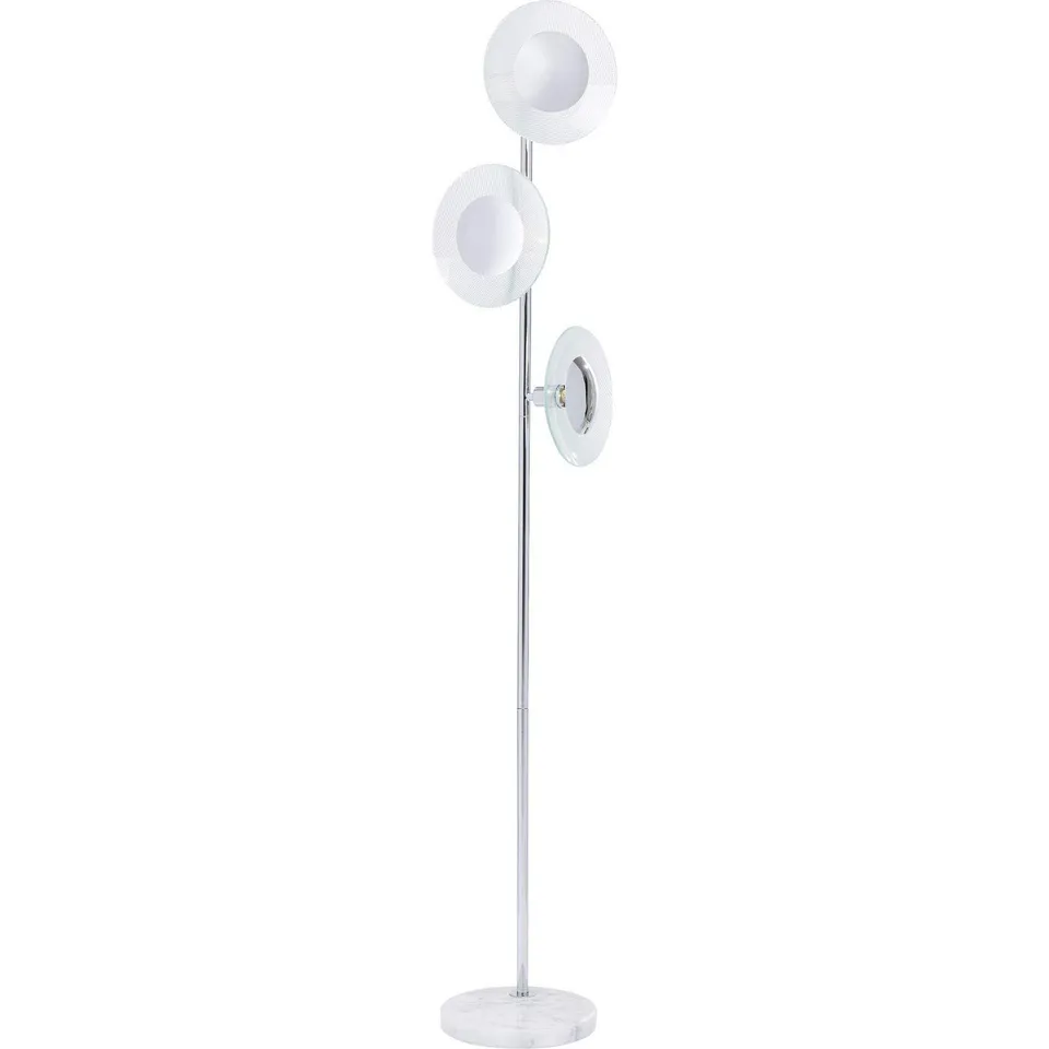kare-design-stehleuchte-ufo-160-cm-marmorfu-3-glasschirme-chrom image 1