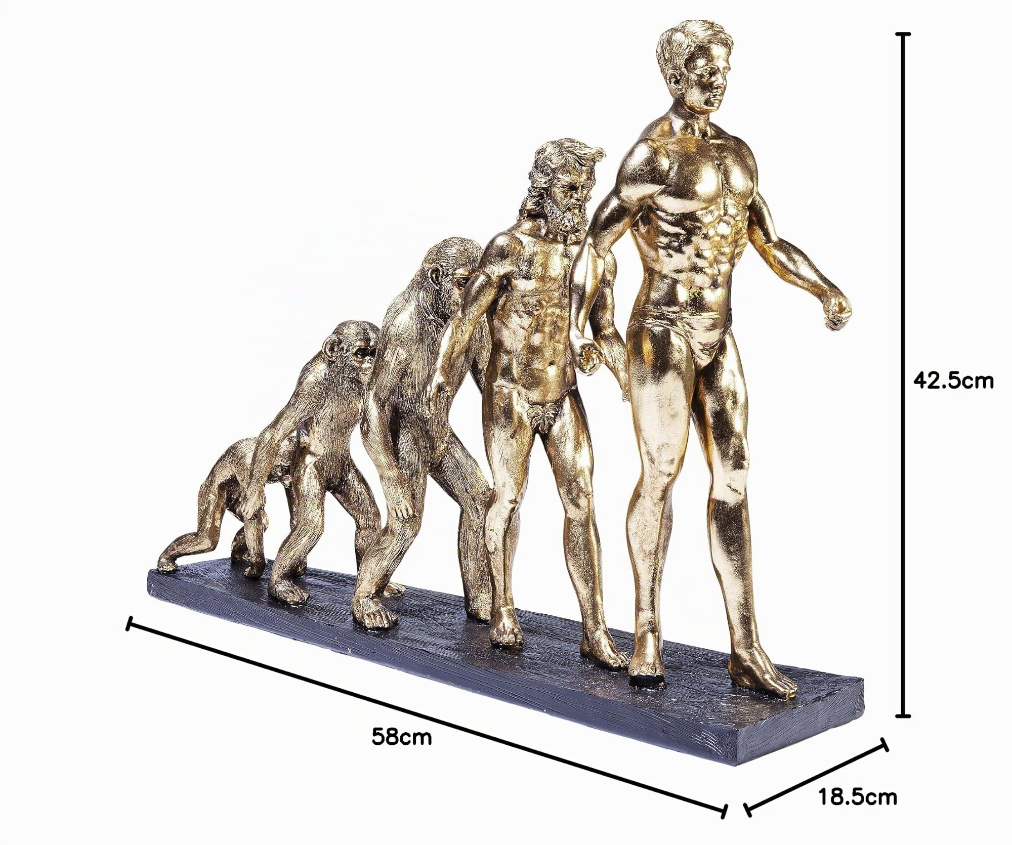 kare-design-evolution-deko-figur-42-5x58x18-5-cm-polyresin-gold image 7