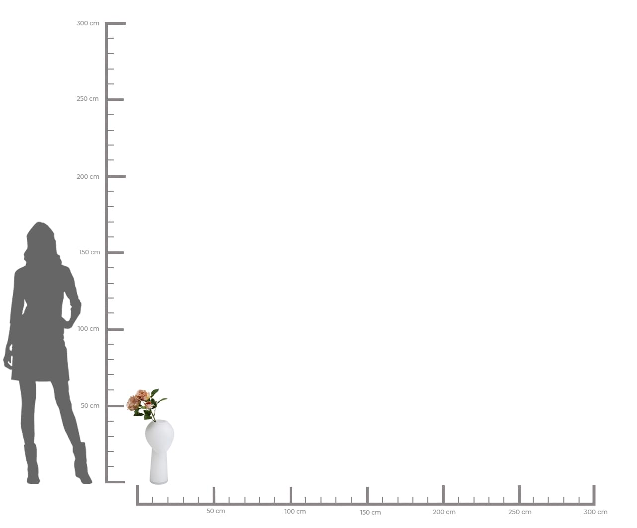 kare-design-vase-cabeza-tischvase-wei-40-cm image 3