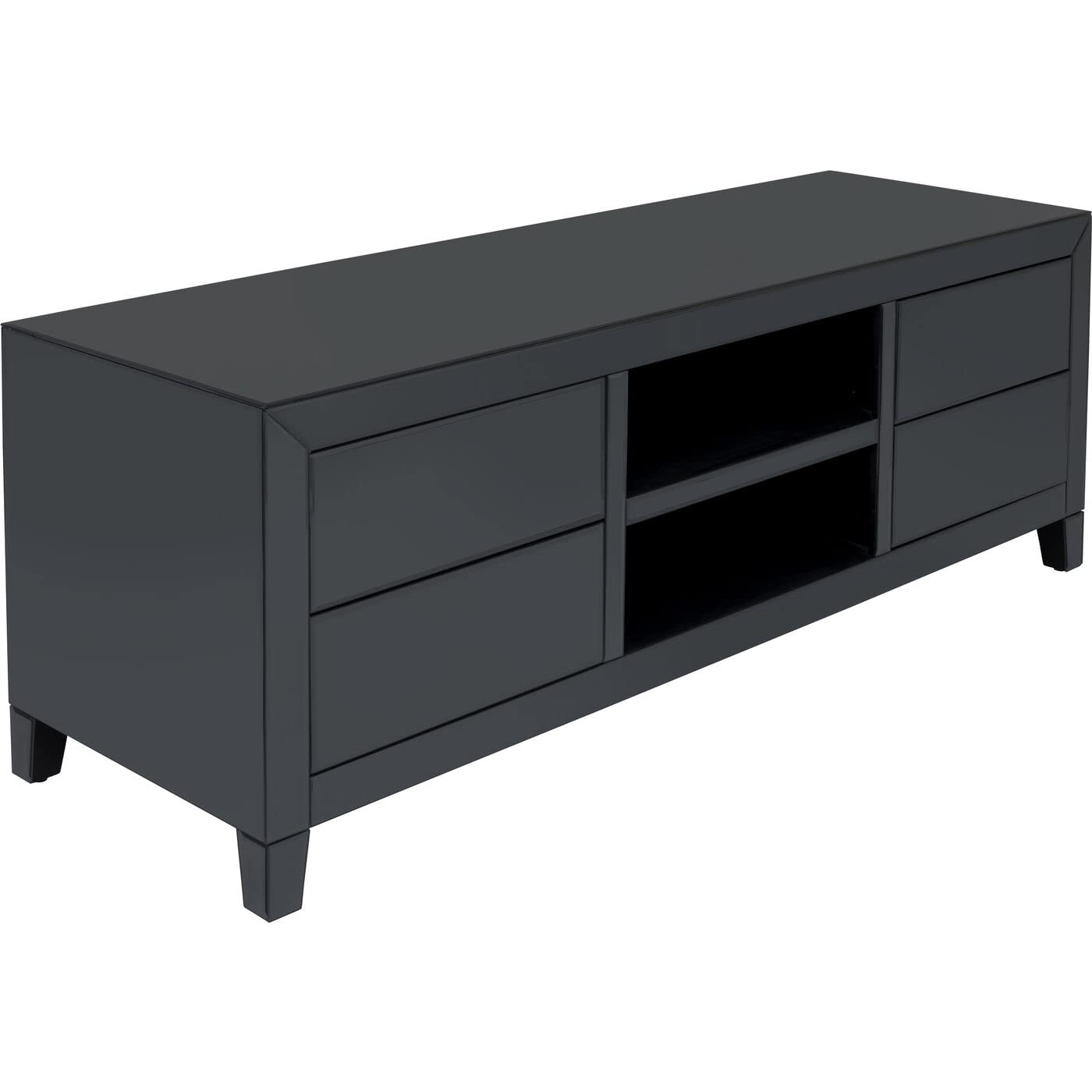 kare-design-luxury-push-lowboard-grau-140x50-cm-4-schubladen-verspiegelt image 3