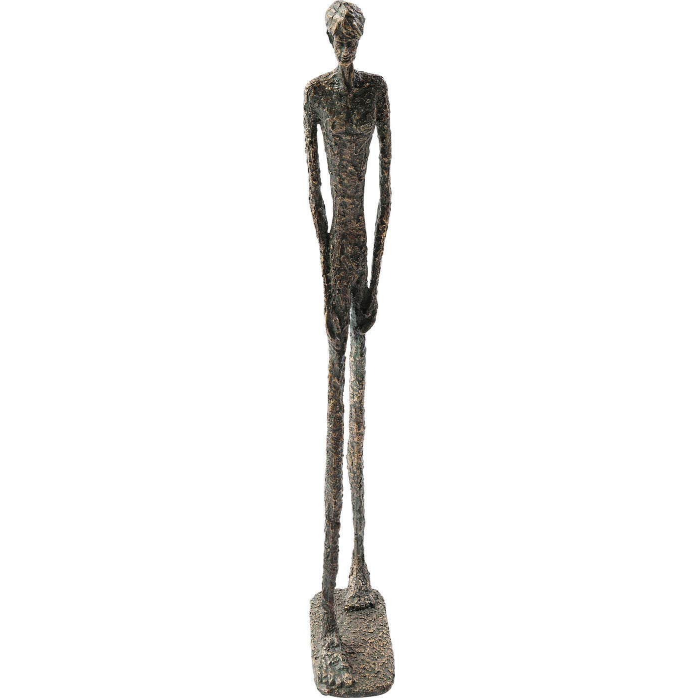 kare-design-art-man-bronze-dekofigur-skulptur-79x25x11-cm image 1