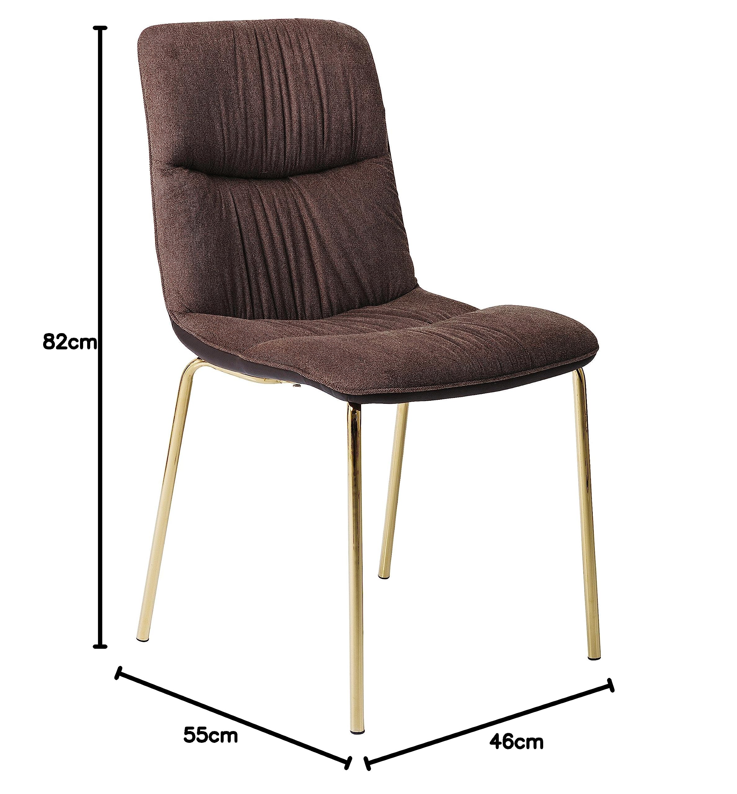 kare-design-stuhl-vegas-forever-82x46x55cm-braun-gold-retro-esszimmerstuhl-preis image 2