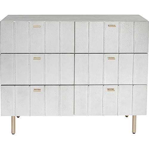 kare-design-kommode-venice-line-silber-89x106x40-cm-mit-6-schubladen image 7