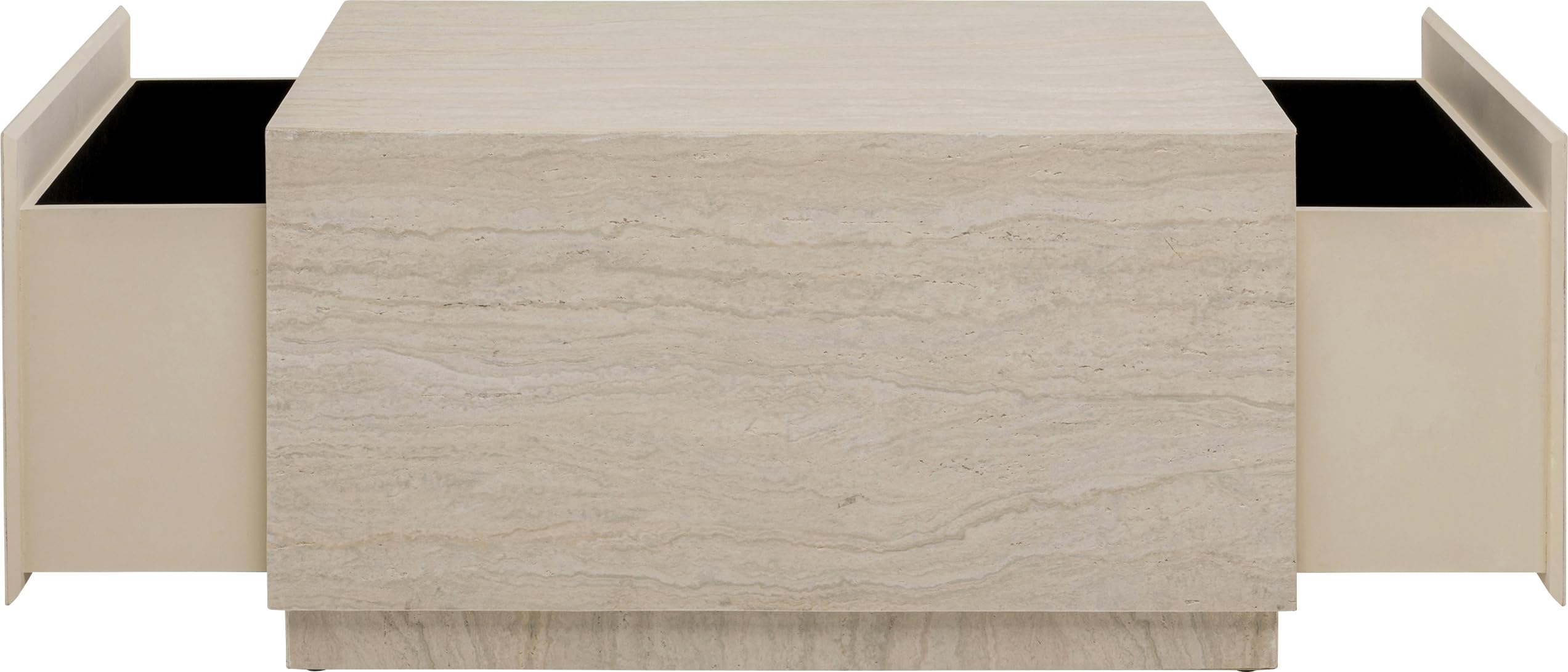 kare-design-couchtisch-travertino-beige-80x60x45-cm-mit-schubladen image 7