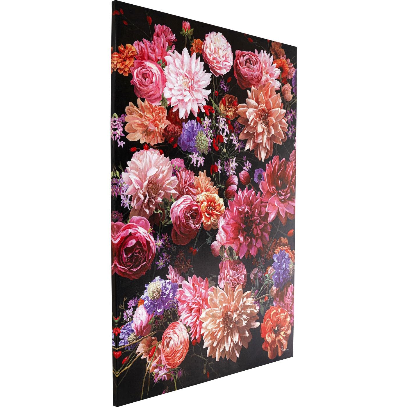 kare-design-bild-touched-flower-bouquet-pink-xxl-leinwand-200x140-cm-mit-acryl-v image 4