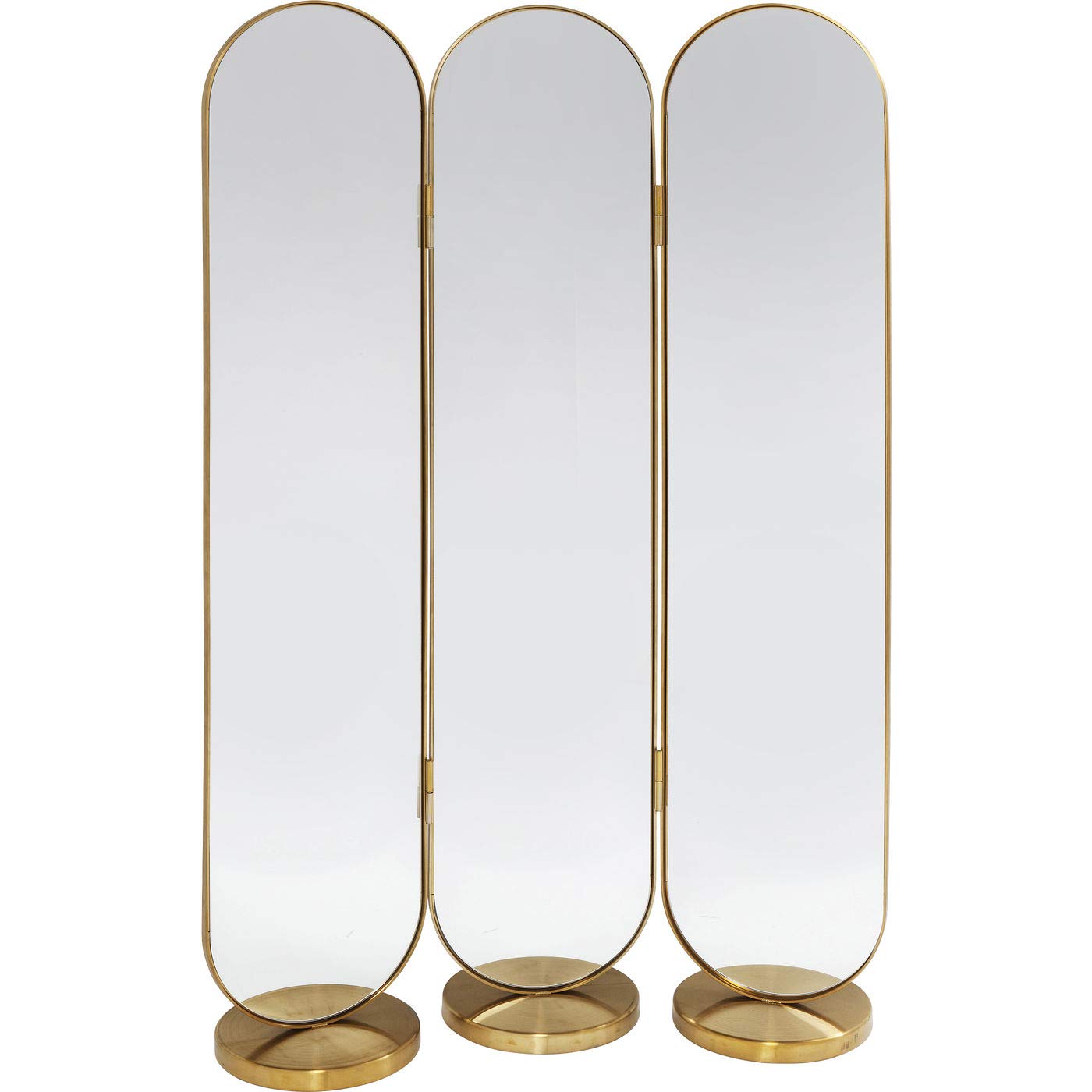 kare-design-swing-paravent-raumtrenner-gold-spiegel-166-x-106-x-31-cm image 1