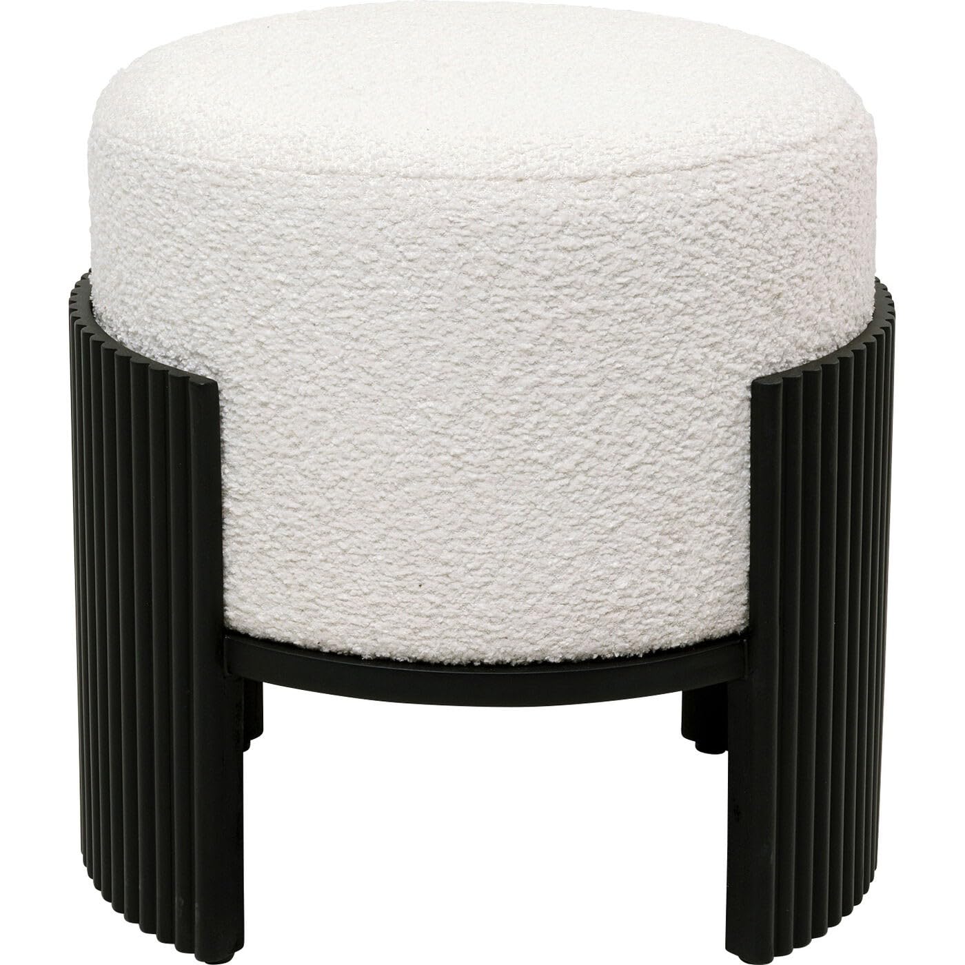 kare-design-samu-hocker-schwarz-wei-runder-sitzhocker-43-cm-sitzh-he-40-cm image 1