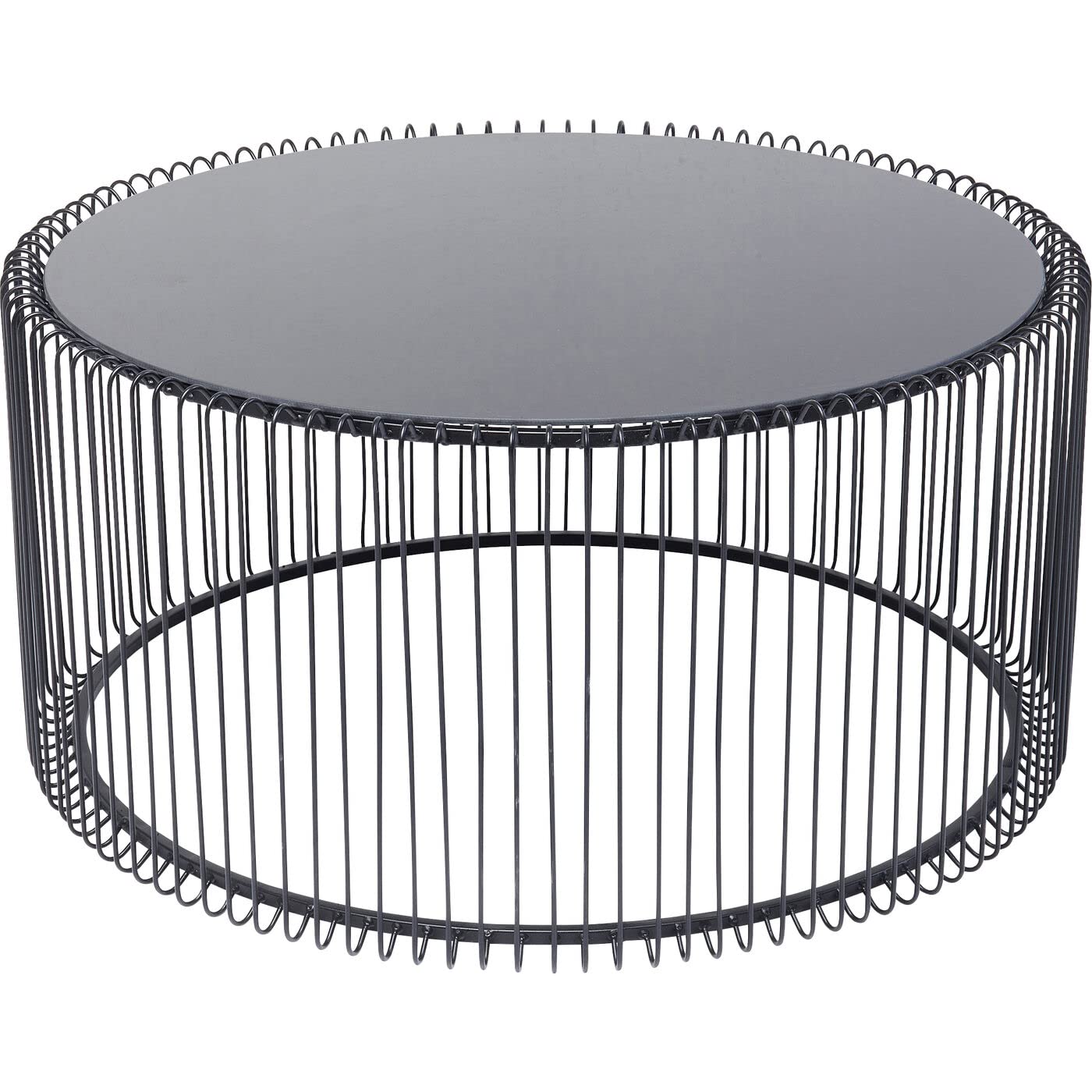 kare-design-wire-uno-couchtisch-brass-rund-80-cm-glasplatte image 7