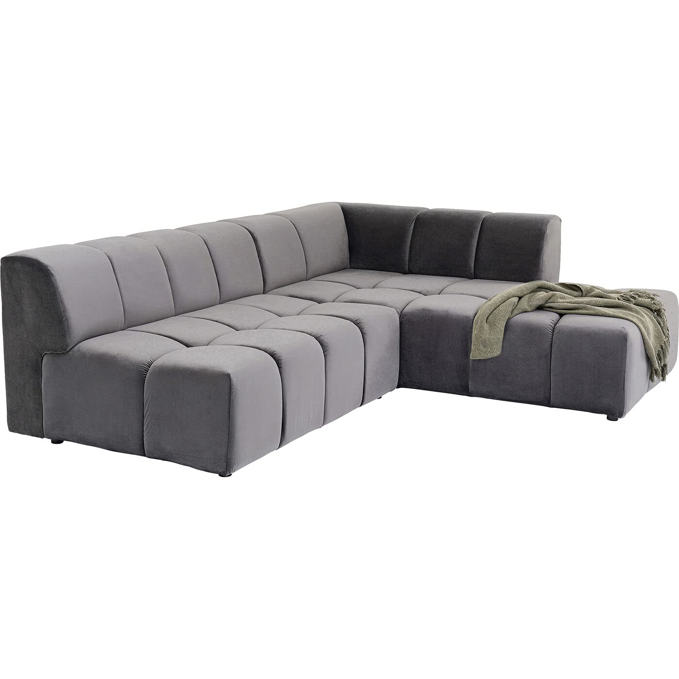 kare-design-ecksofa-belami-velvet-grau-eckcouch-mit-ottomane-rechts-256x210cm image 4