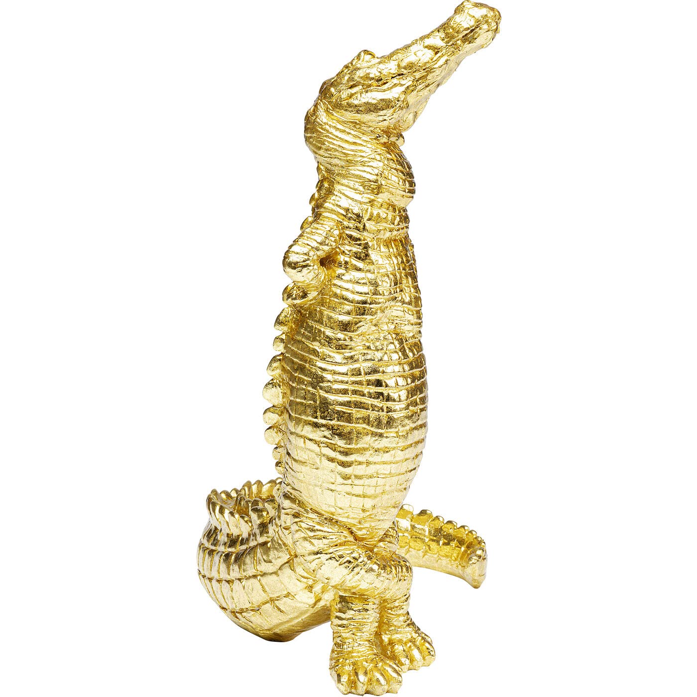 kare-design-alligator-deko-figur-gold-39-cm image 2