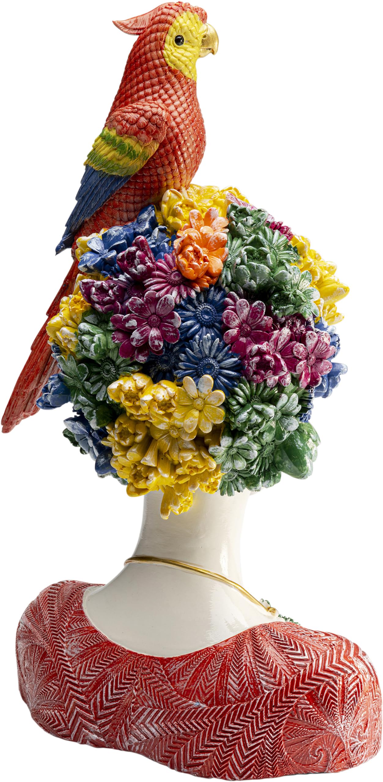 kare-design-flower-girl-deko-figur-mehrfarbig-28x18x13cm image 6