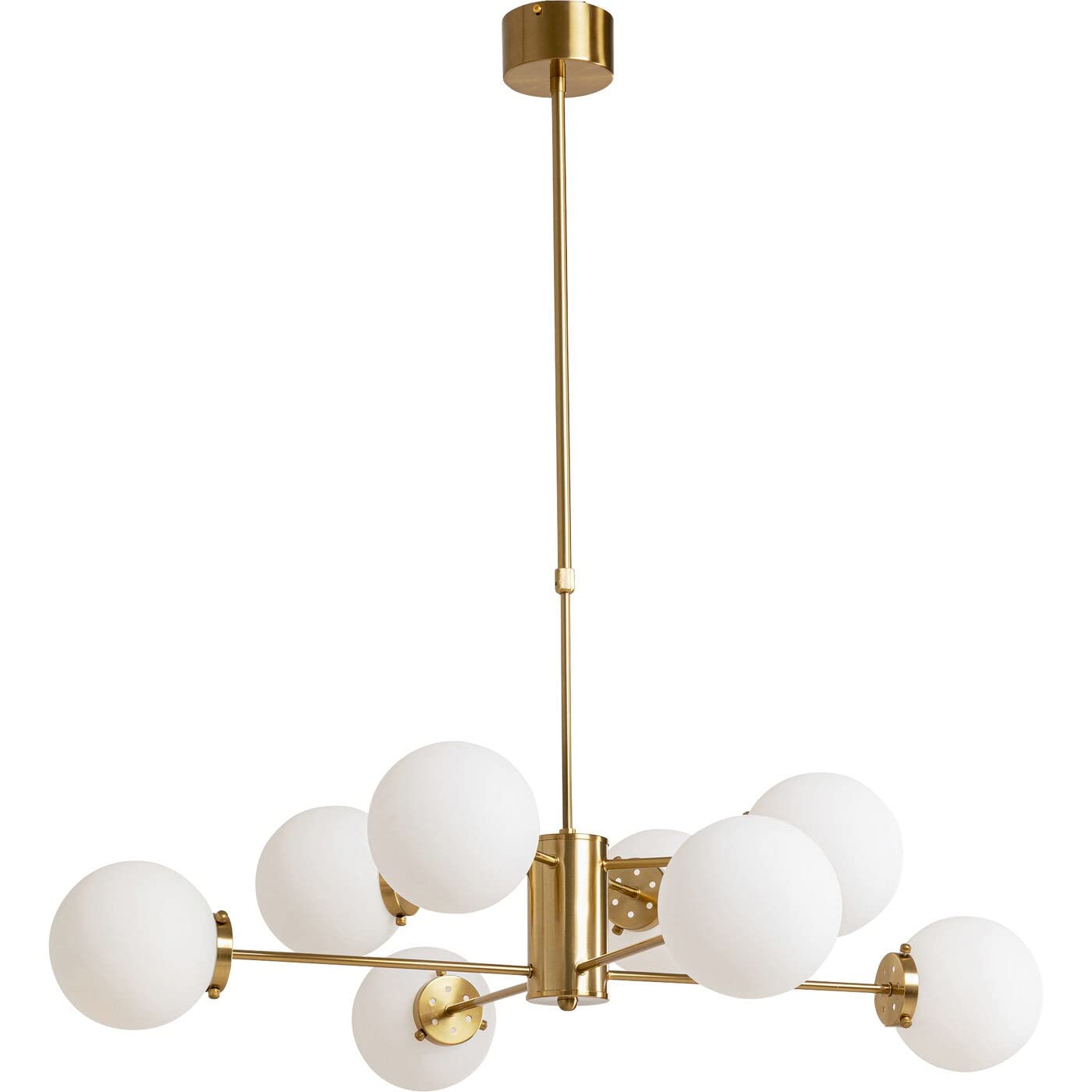 kare-design-heavenly-gold-h-ngeleuchte-98-cm-glaskugeln-h-henverstellbar image 1
