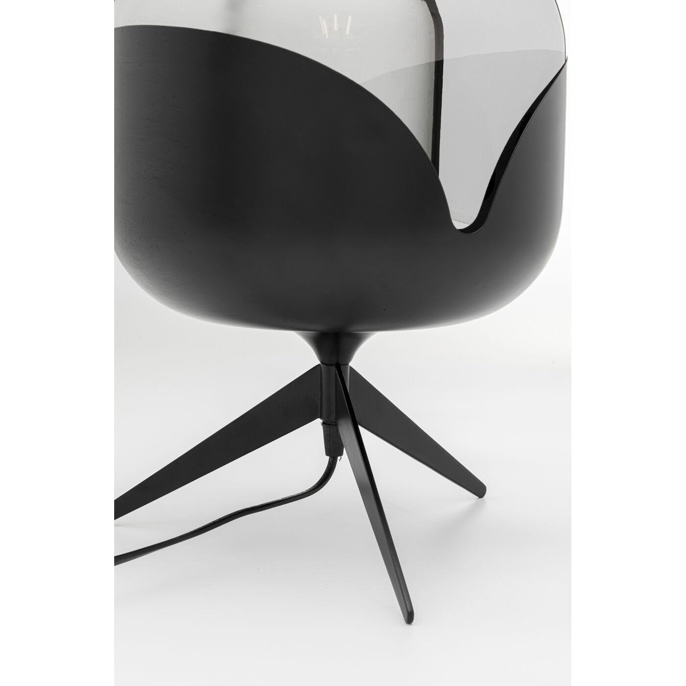 kare-design-smoke-goblet-ball-tischleuchte-schwarz-35x27x27-cm-stahl-e27 image 2