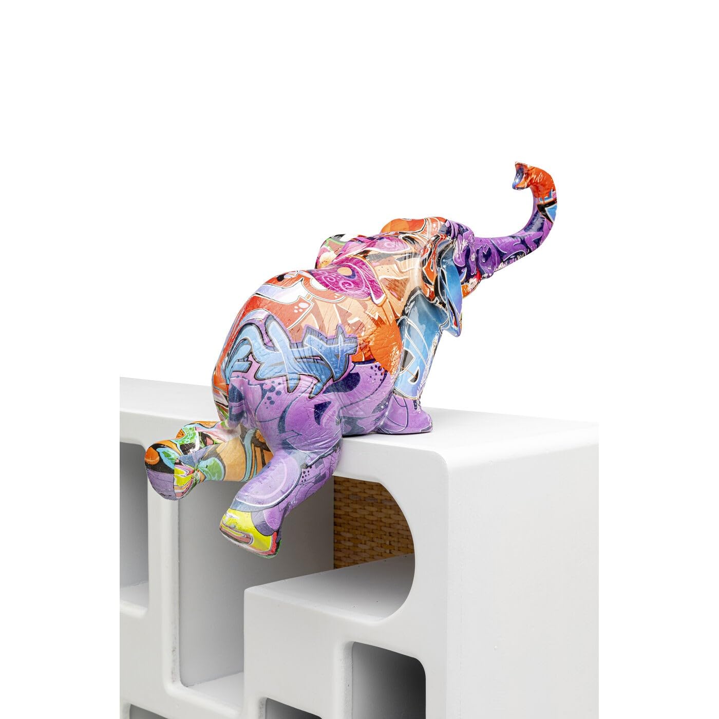 kare-design-deko-elefanten-zirkus-graffiti-2er-set-22x50x18-cm image 5
