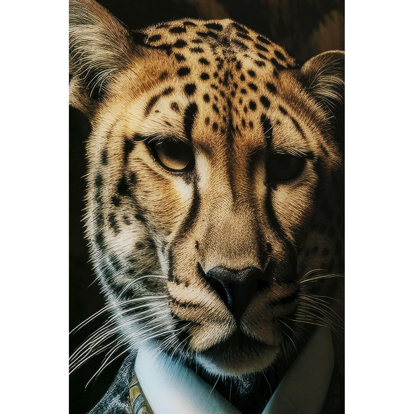 kare-design-mister-leo-wandbild-150x100-cm-glas-leopard image 2
