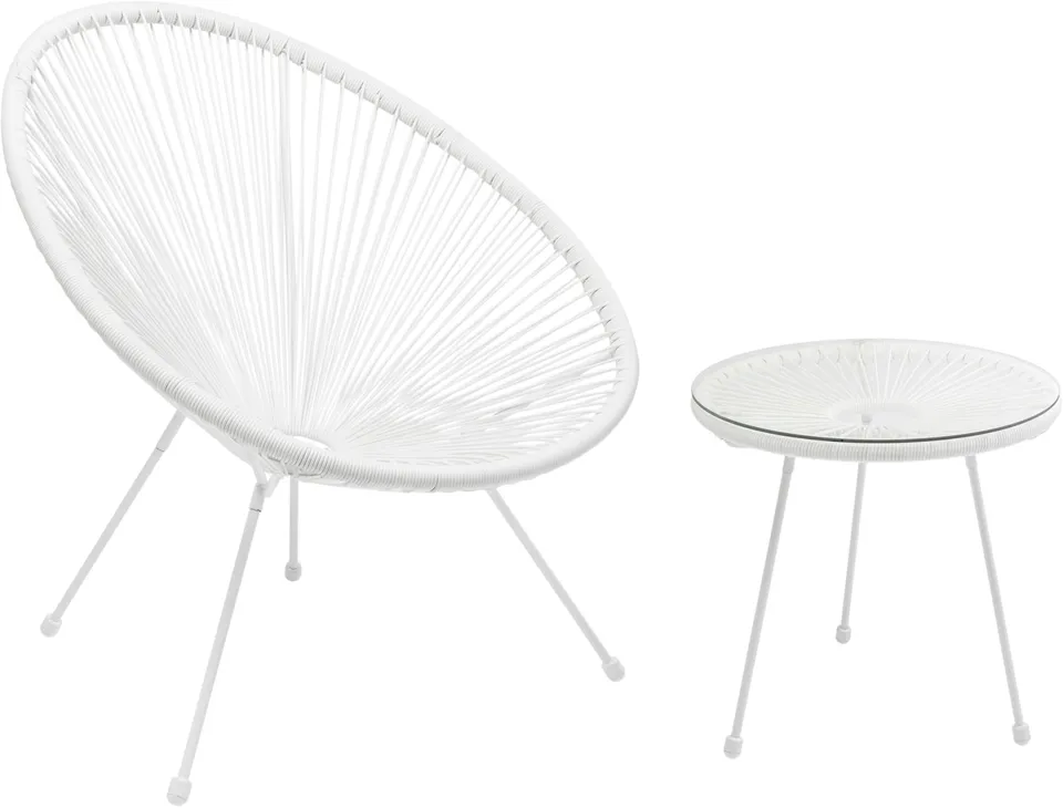 kare-design-acapulco-mono-2er-gartenm-bel-set-wei-sessel-beistelltisch-outdoor image 1