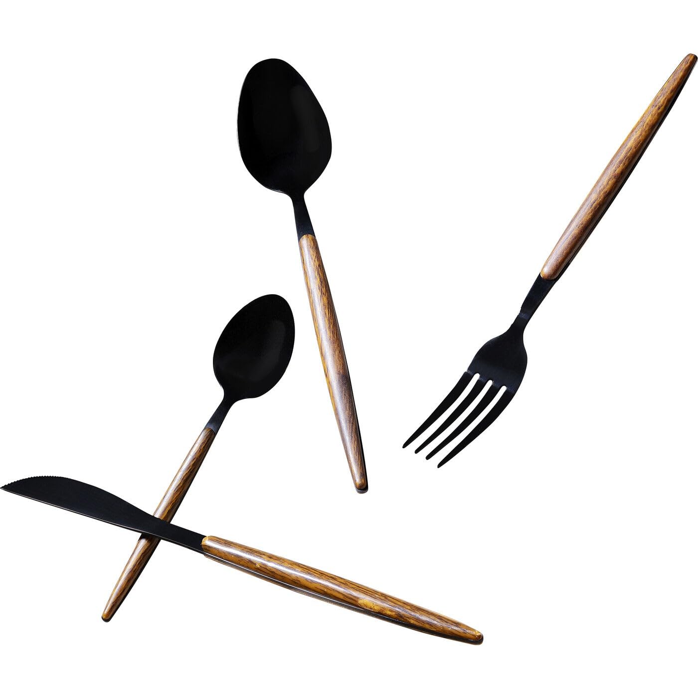 kare-design-besteck-paris-schwarz-matt-16-teiliges-besteckset-f-r-4-personen-ede image 4