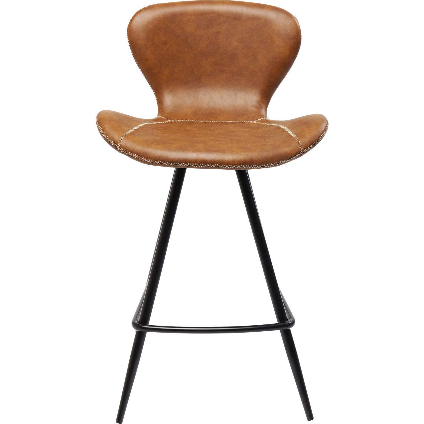 kare-design-barhocker-rusty-91x53x53cm-barstuhl-braun-lederoptik image 4