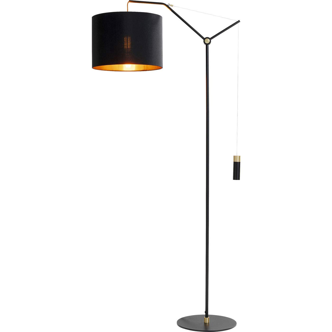 kare-design-stehleuchte-salotto-schwarz-158x75x35-cm image 5