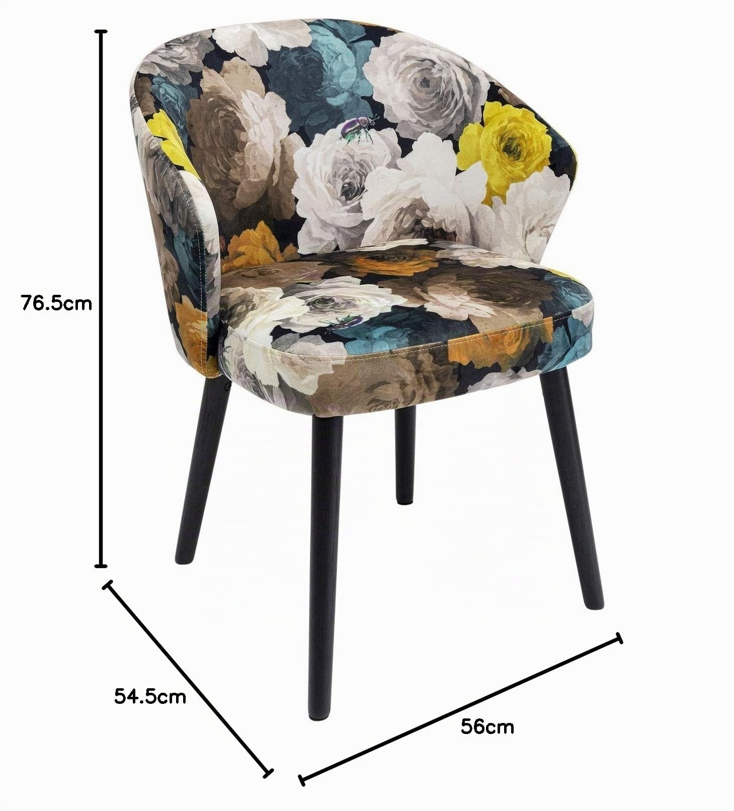 kare-design-peony-armlehnstuhl-77x56x55-cm-blumig-mehrfarbig-polsterstuhl image 3