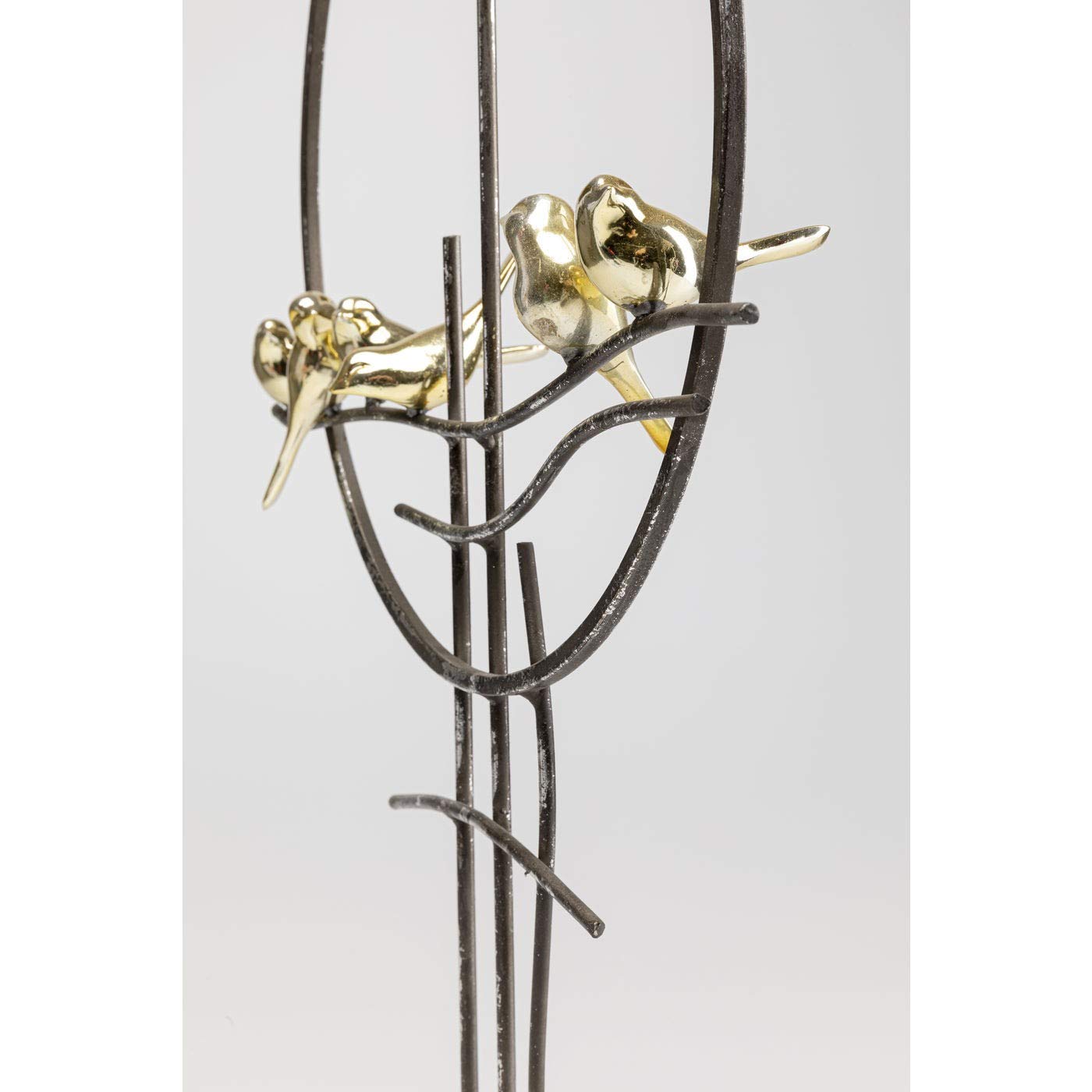 kare-design-deko-objekt-tweet-schwarz-gold-64x29x10-cm image 5