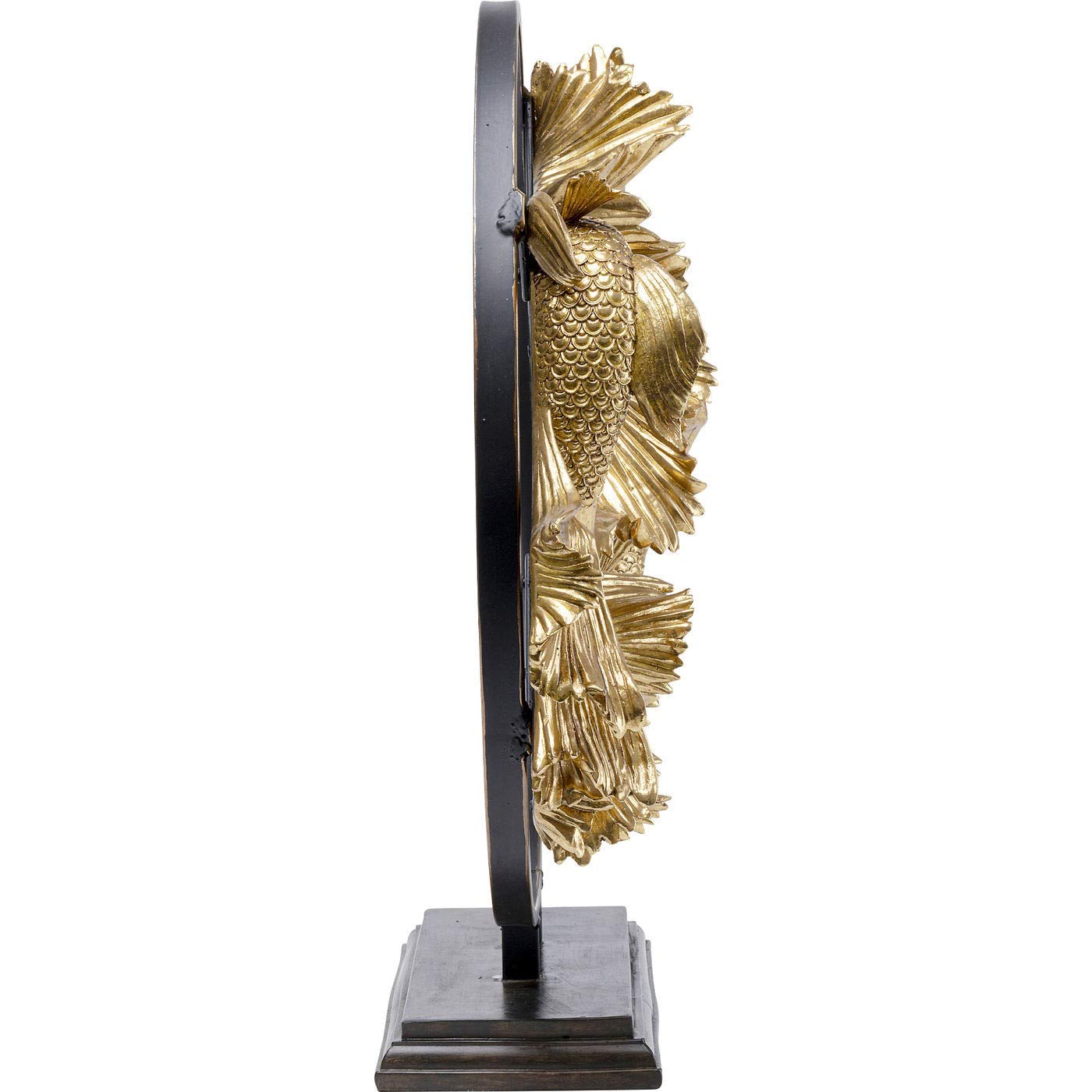 kare-design-deko-objekt-dancing-betta-fishes-gold-65x58x21cm-kampffisch-skulptur image 5