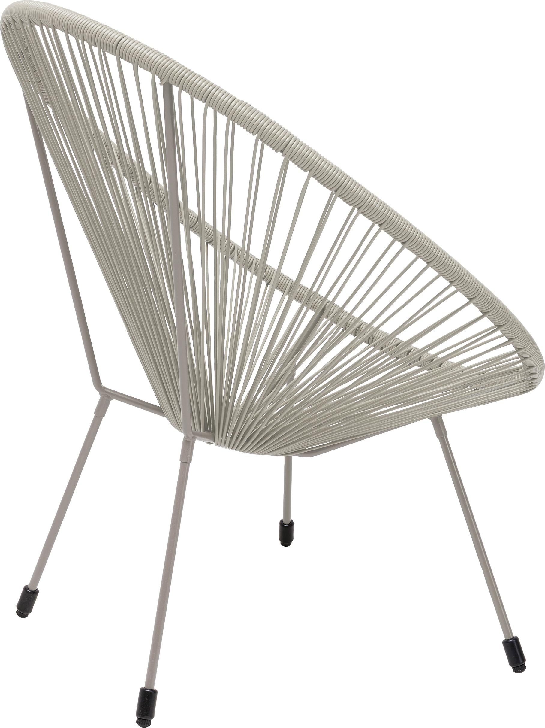 kare-design-sessel-acapulco-mono-greige-indoor-outdoor-retro-85x73x78-cm image 5
