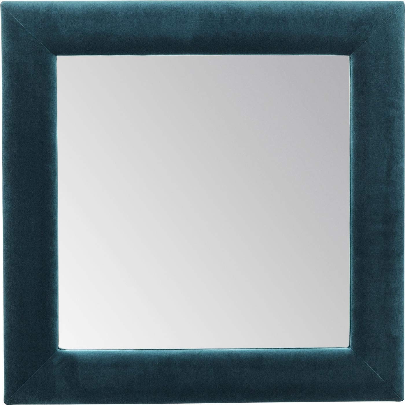 kare-design-spiegel-velvet-petrol-square-100x100-cm image 2