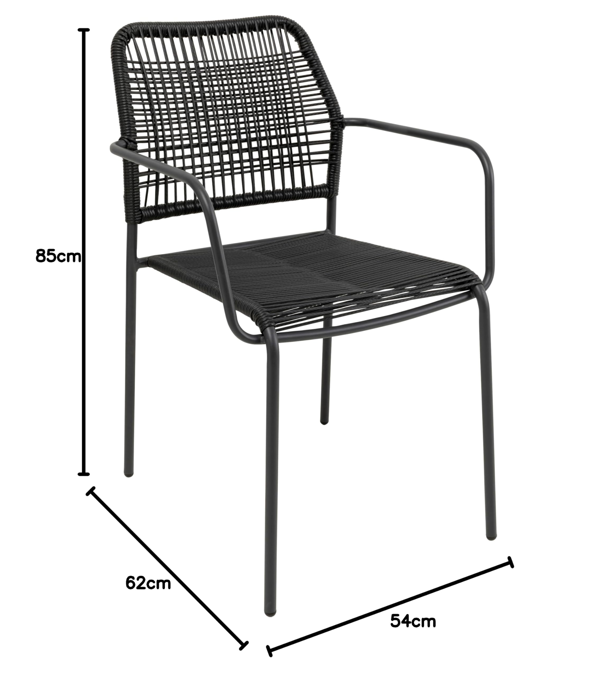 kare-design-stuhl-madagascar-mit-armlehnen-schwarz-85x54x62-cm-outdoor image 3