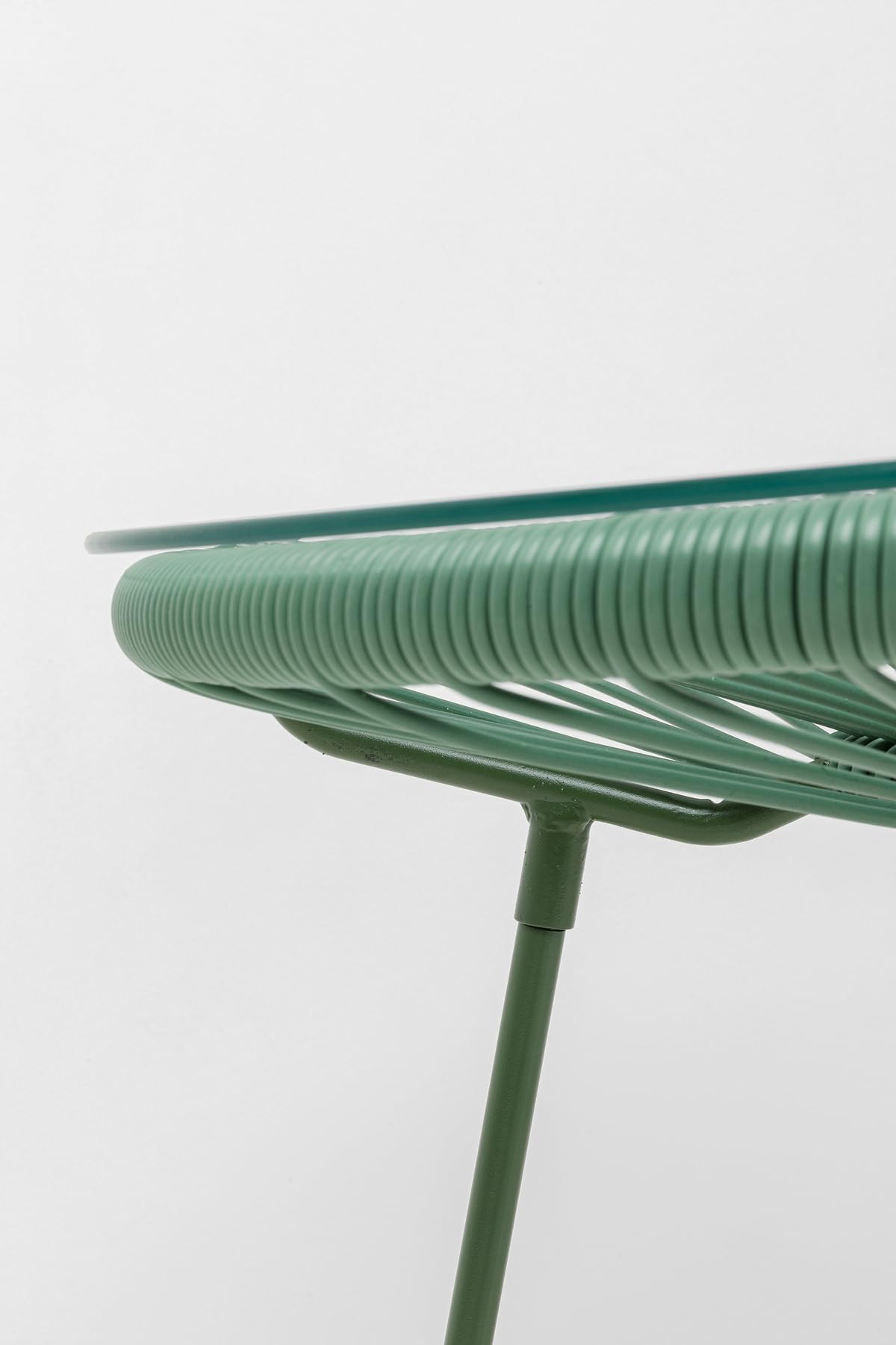 kare-design-beistelltisch-acapulco-mono-gr-n-indoor-outdoor-retro image 4