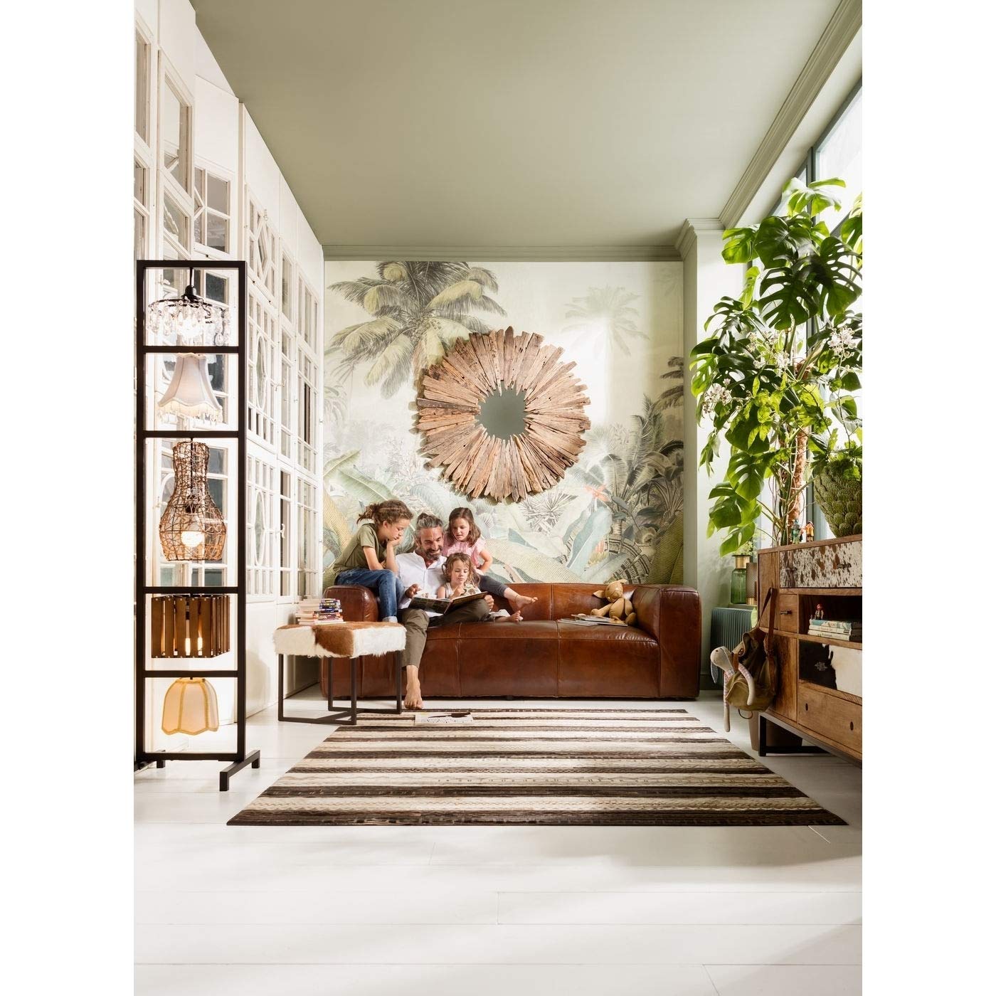 kare-design-spiegel-bastidon-braun-120-cm-holzrahmen image 2