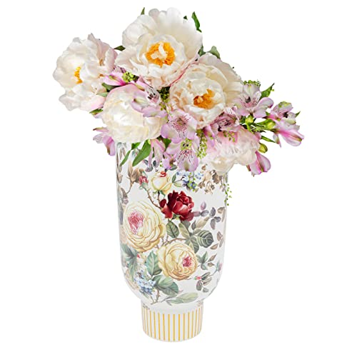 kare-design-deko-vase-rose-magic-wei-27-cm-keramik-blumenvase image 6